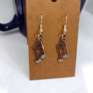 Music Note Earrings